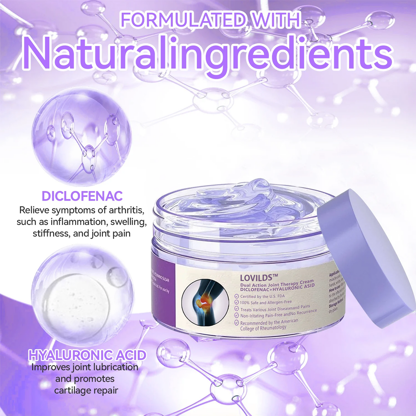 The Dual-Action Relief Cream - Pain-Free in 5 Minutes + 50% OFF