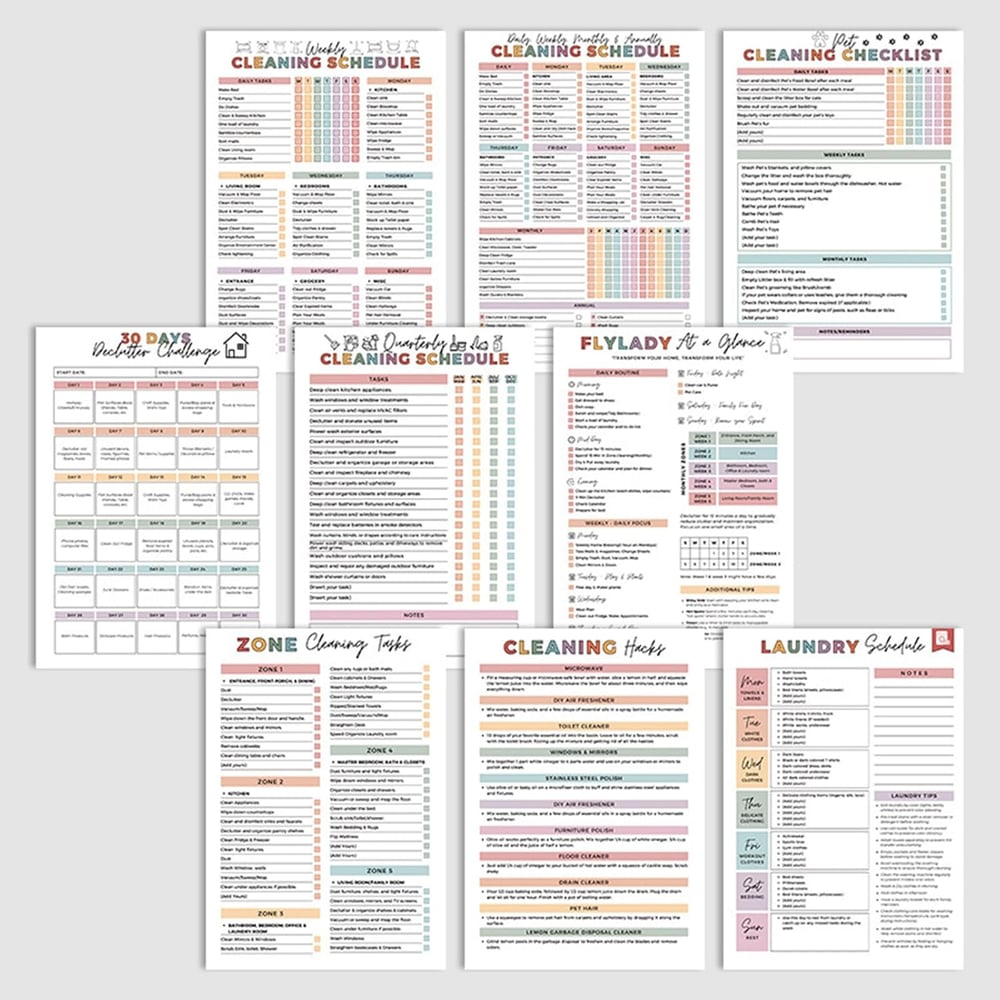 The Momentum Planner - Conquer Clutter, Calm Your Mind - 50% OFF