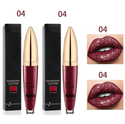 1 + 1 FREE - GlimmerMuse Diamond Lip Flip – Matte to Glitter Liquid Lipstick