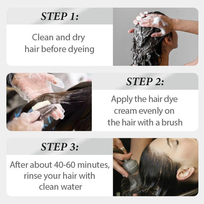 Picknera On Gray Hair Dye – Effortless Gray Coverage with Natural Radiance - 1+1 FREE