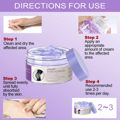 The Dual-Action Relief Cream - Pain-Free in 5 Minutes + 50% OFF
