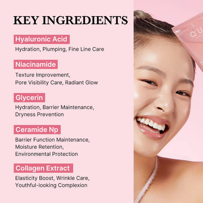 Quia Collagen Wrapping Mask - Wake Up To Glass Skin. + 50% OFF