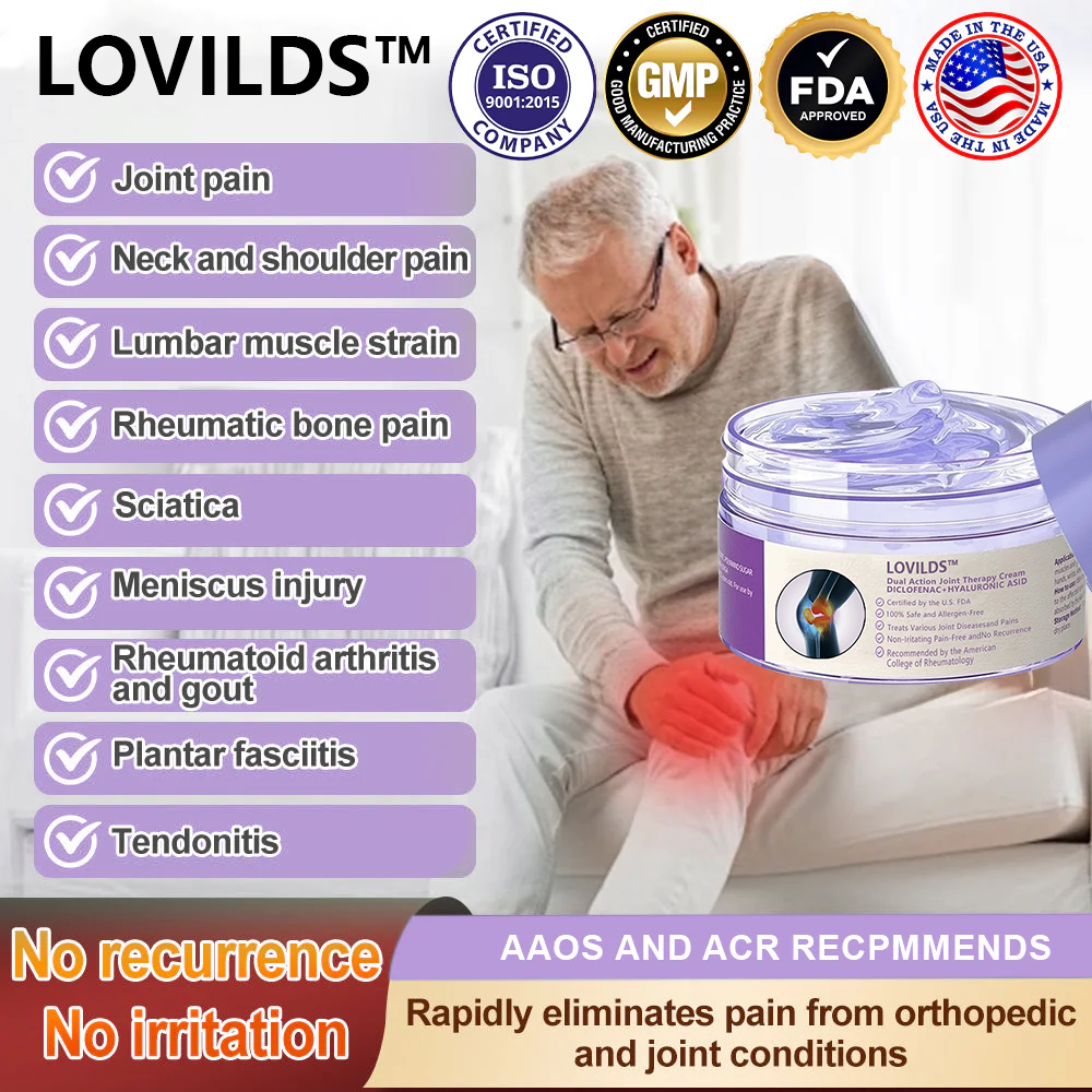 The Dual-Action Relief Cream - Pain-Free in 5 Minutes + 50% OFF