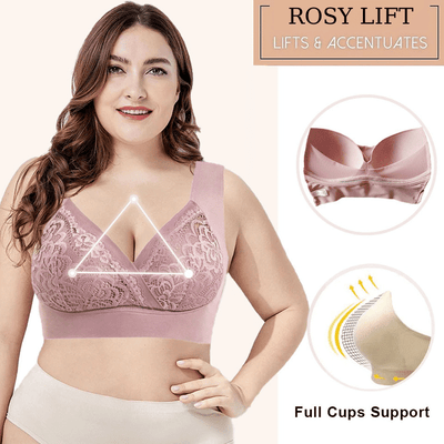 ComfortLift Lace Bra – Effortless Support, Zero Wires – 50% OFF