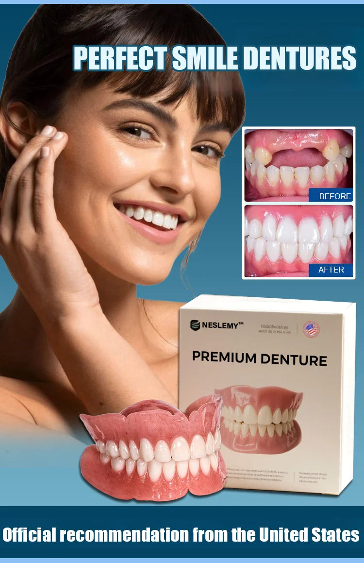 The Perfect Smile Dentures - A Confident Smile, Instantly + 50% OFF
