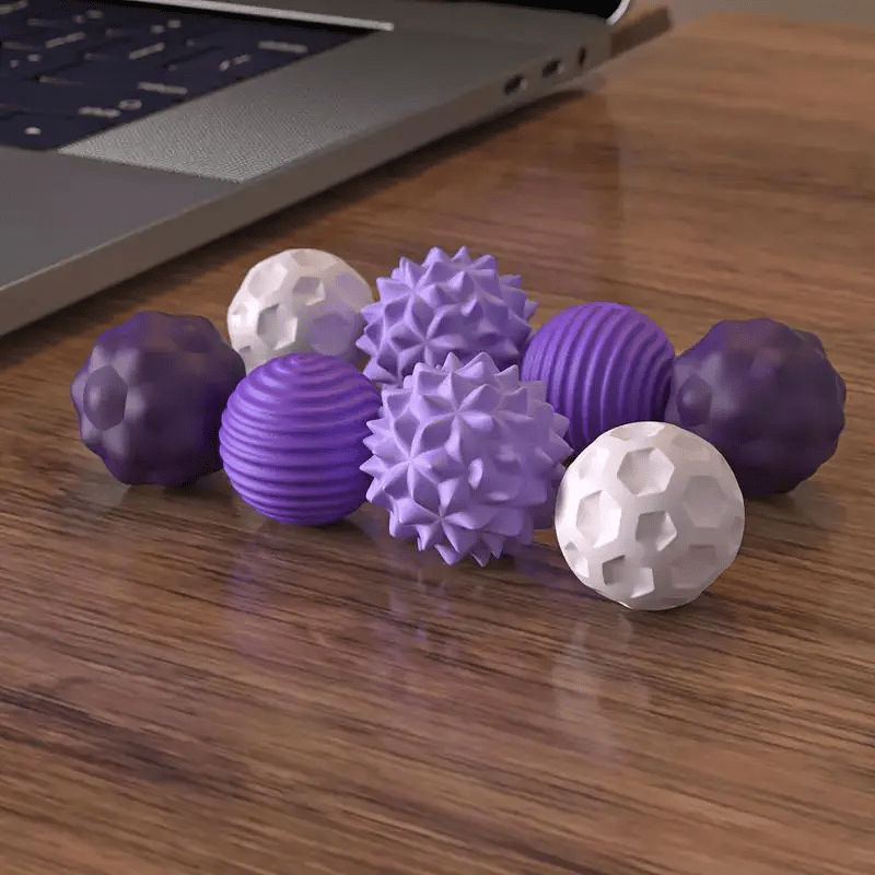 MagZen Orbs Magnetic Sensory Fidget Ball Set - Stress Relief Toy for Adults & Kids - 50% OFF