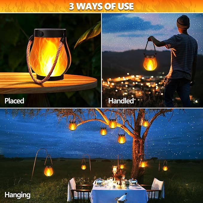 The EverFlame Solar Lantern - A Perfect Flame, Every Night + 50% OFF