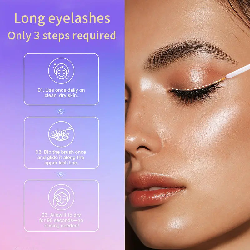 The LashRevive Serum - Visibly Longer Lashes in 4 Weeks - 50% OFF