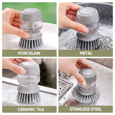 The Hygienic Cleaning Brush - No Moldy Smell, No Messy Counter - 1+1 FREE