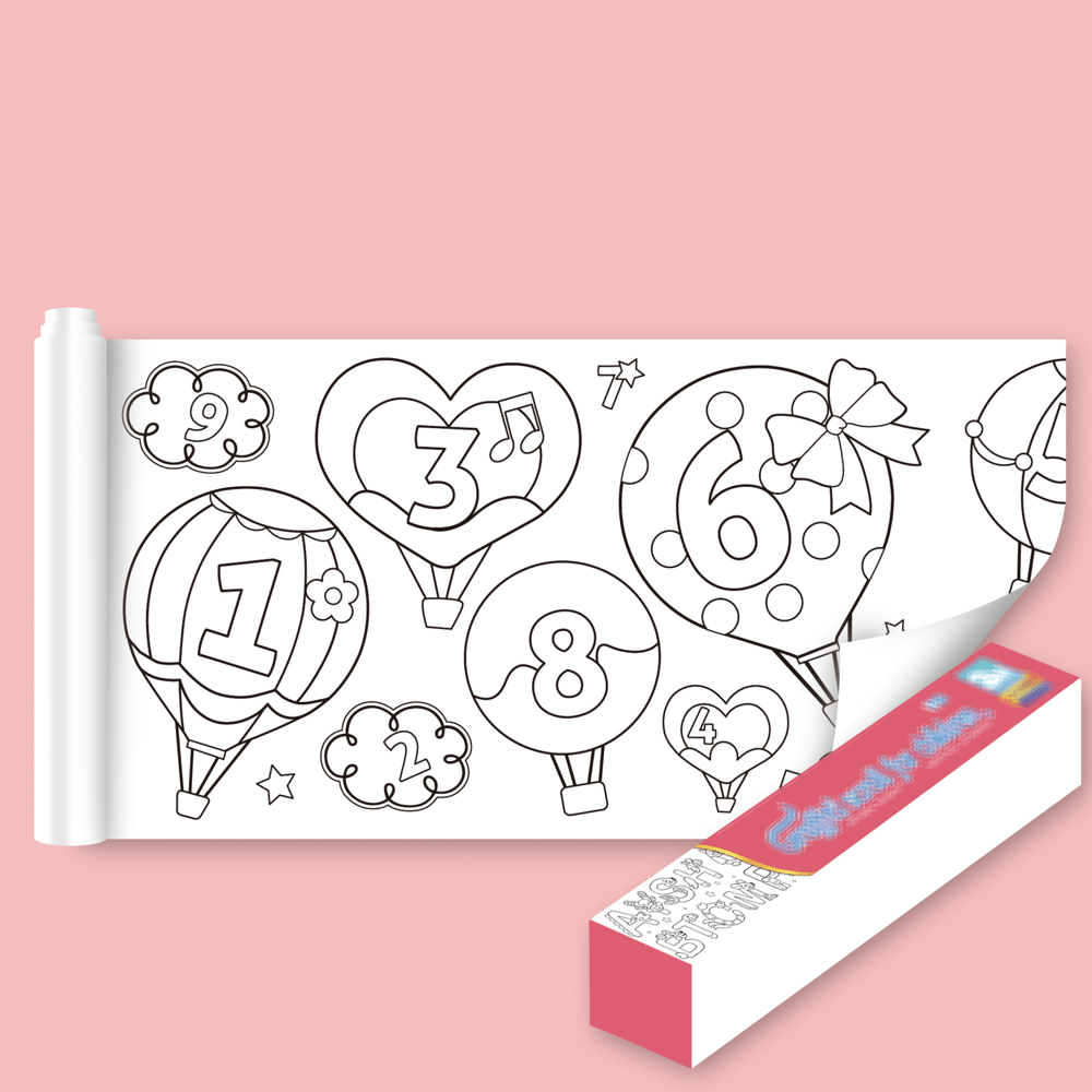 The WonderWall Drawing Roll - Screen-Free Fun, Mess-Free Walls + 50% OFF