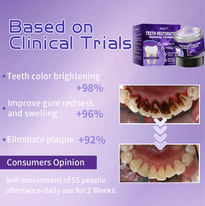 Bio-Restore Powder - Rebuild Your Teeth Naturally. + 50% OFF