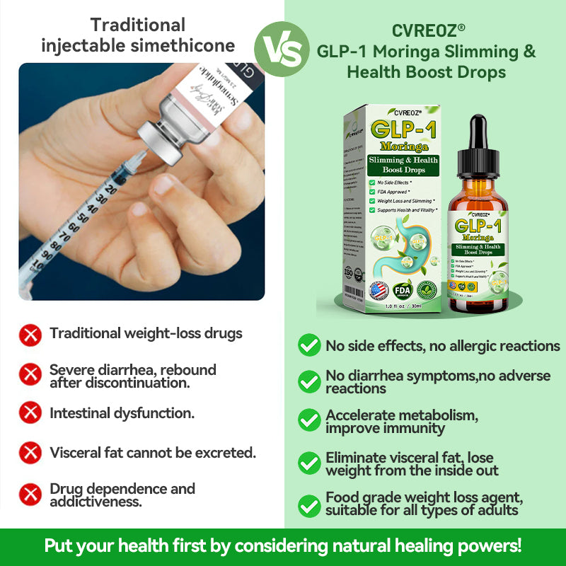 GLP-1 Slimming & Health Boost Drops – Natural Weight Management - 50% OFF