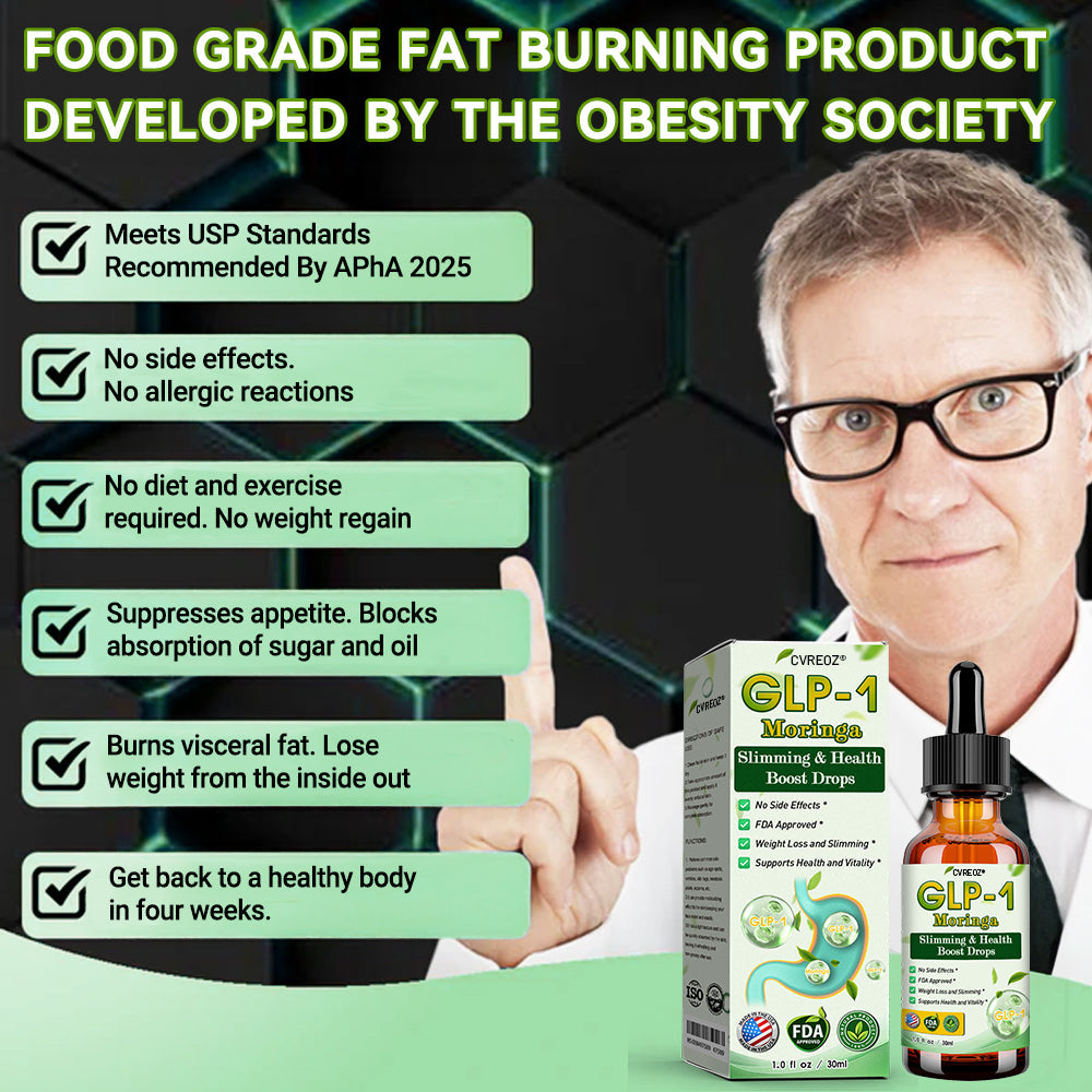 GLP-1 Slimming & Health Boost Drops – Natural Weight Management - 50% OFF