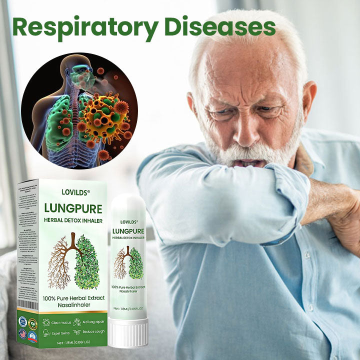 LungPure Herbal Inhaler - Detox & Breathe Freely + 50% OFF