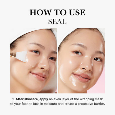 Quia Collagen Wrapping Mask - Wake Up To Glass Skin. + 50% OFF