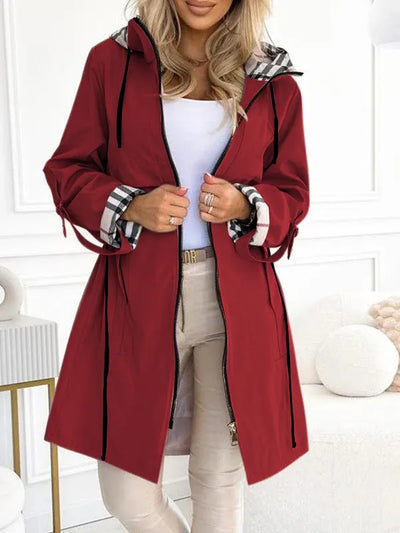 The Wanderer Plaid Coat - Chic Comfort, Cinch Your Style + 50% OFF