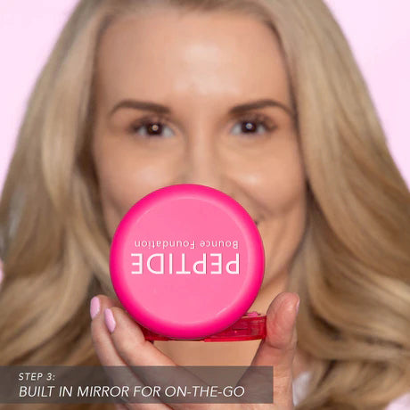 Peptide Bounce Foundation - Hydrataing Skincare-Infused Balm with Buildable Coverage - 50% OFF