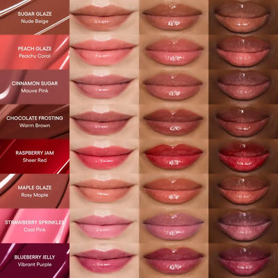 The Glazed Glow Lip Serum - A Glazed Shine, a Serum's Care + 50% OFF