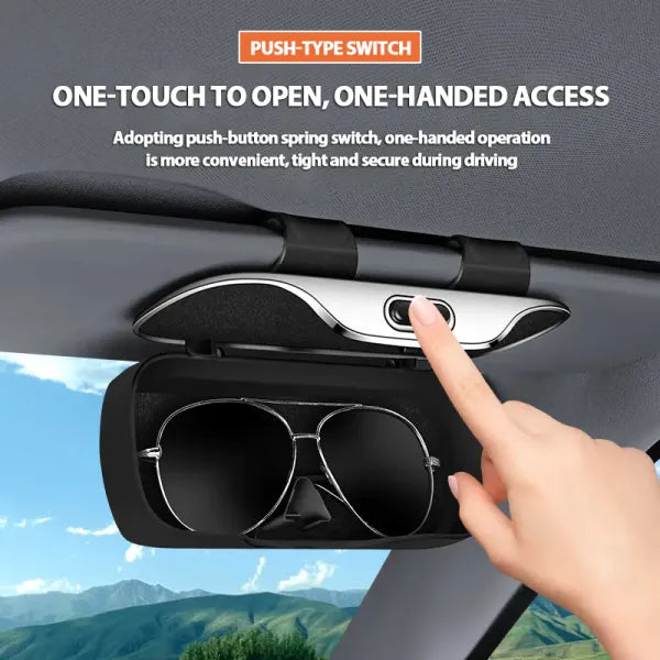 VisorVault – Sleek Car Organizer for Glasses & Essentials - 50% OFF