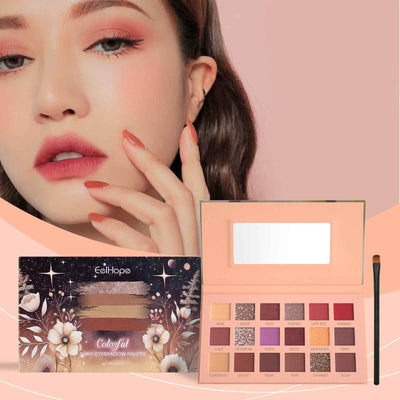 ColorMuse 18-Color Eyeshadow Palette – Unleash Your Creativity with Every Shade - 50% OFF