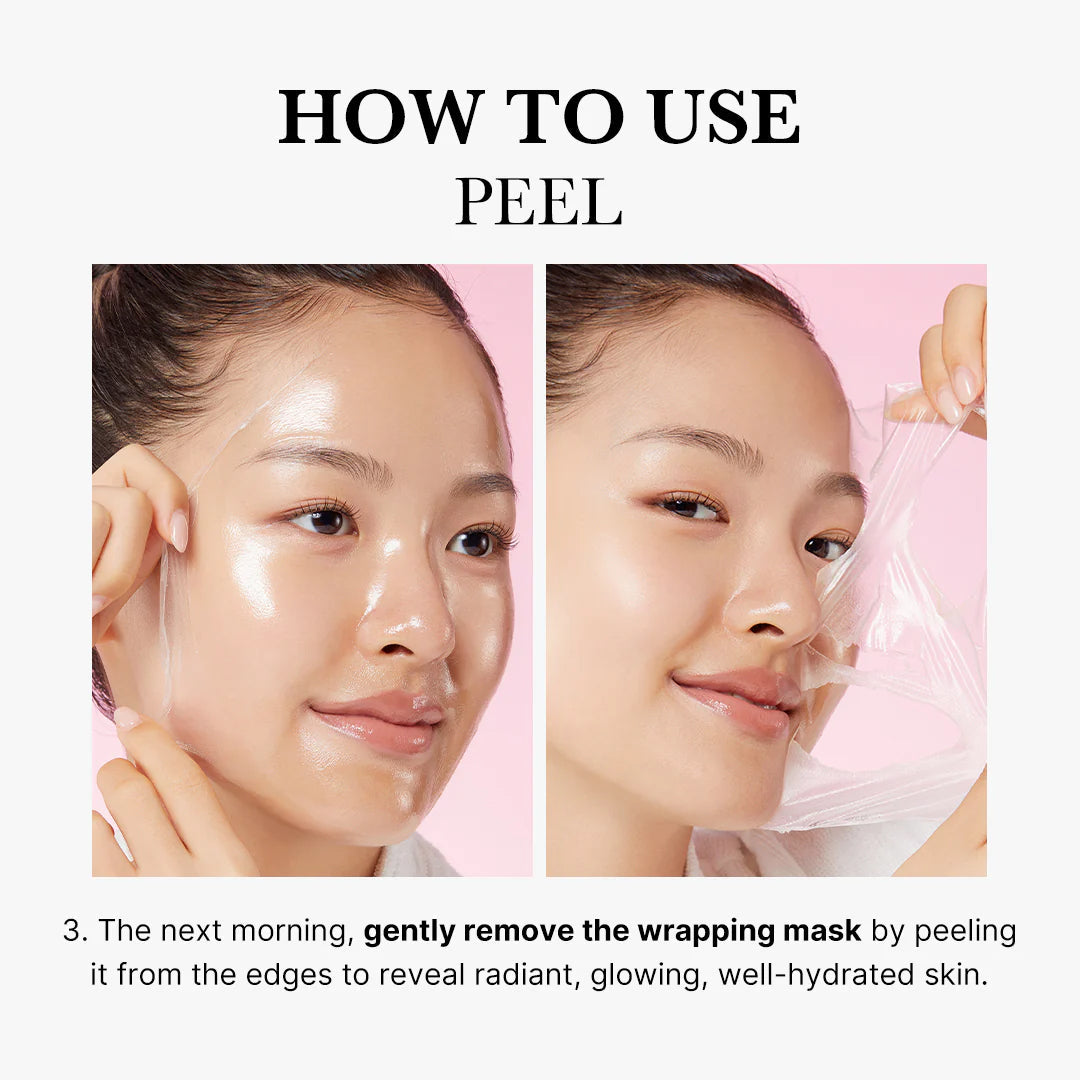 Quia Collagen Wrapping Mask - Wake Up To Glass Skin. + 50% OFF
