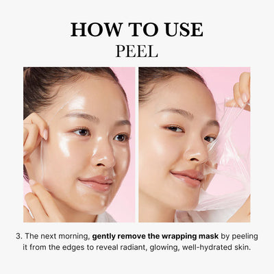 Quia Collagen Wrapping Mask - Wake Up To Glass Skin. + 50% OFF