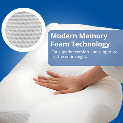 Restora Neck Pillow - The End of Neck Pain & Snoring + 50% OFF