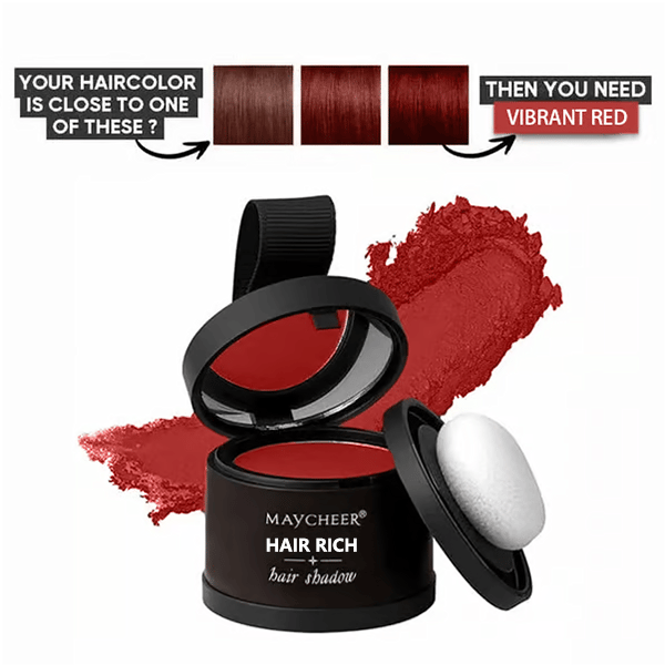 RootEase Touch-Up Powder - Water-Resistant Hairline & Root Concealer - 50% OFF