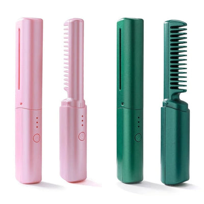 Portable Hairdressing Comb – 3 Heat Settings Cordless & Rechargeable - 50% OFF