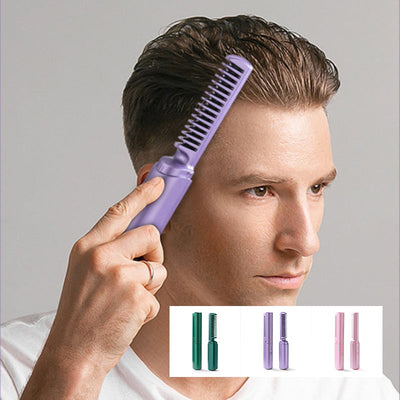 Portable Hairdressing Comb – 3 Heat Settings Cordless & Rechargeable - 50% OFF