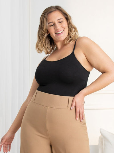 All Day Shaping Comfort Stretch Camisole - Seamless Tummy Control Tank - 50% OFF