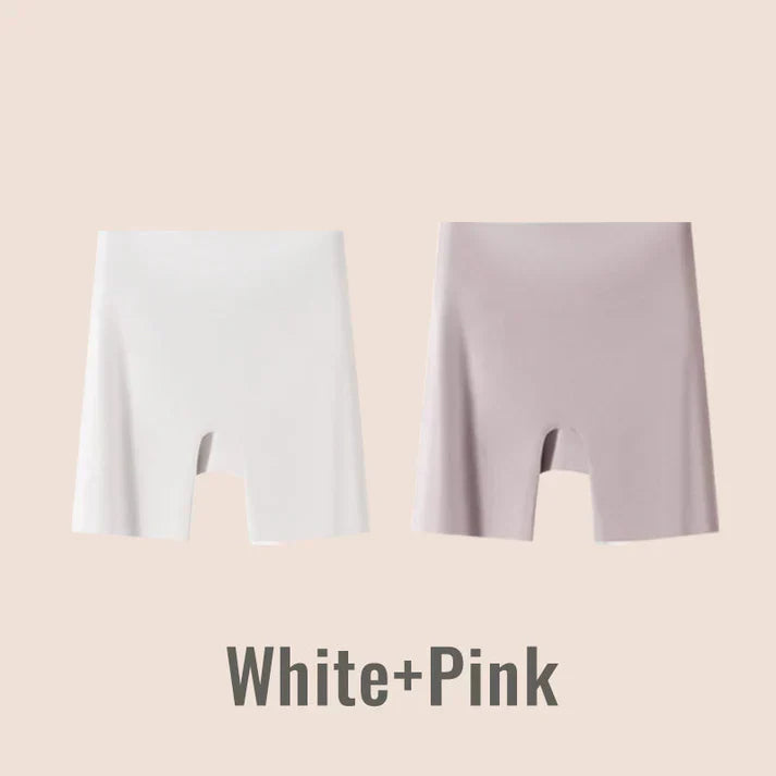 Women’s High-Waist Ice Silk Underwear – Tummy Control & Hip Lifting Comfort – 1+1 FREE