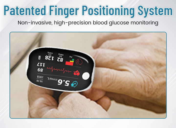 PulseGuard Pro Non-Invasive Medical Monitoring Device -  All-in-One Blood Oxygen, Heart Rate & Blood Pressure Tracker - 50% OFF