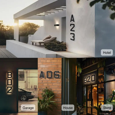 The SolarGlow Address Sign - Be Seen, Be Safe +50% OFF