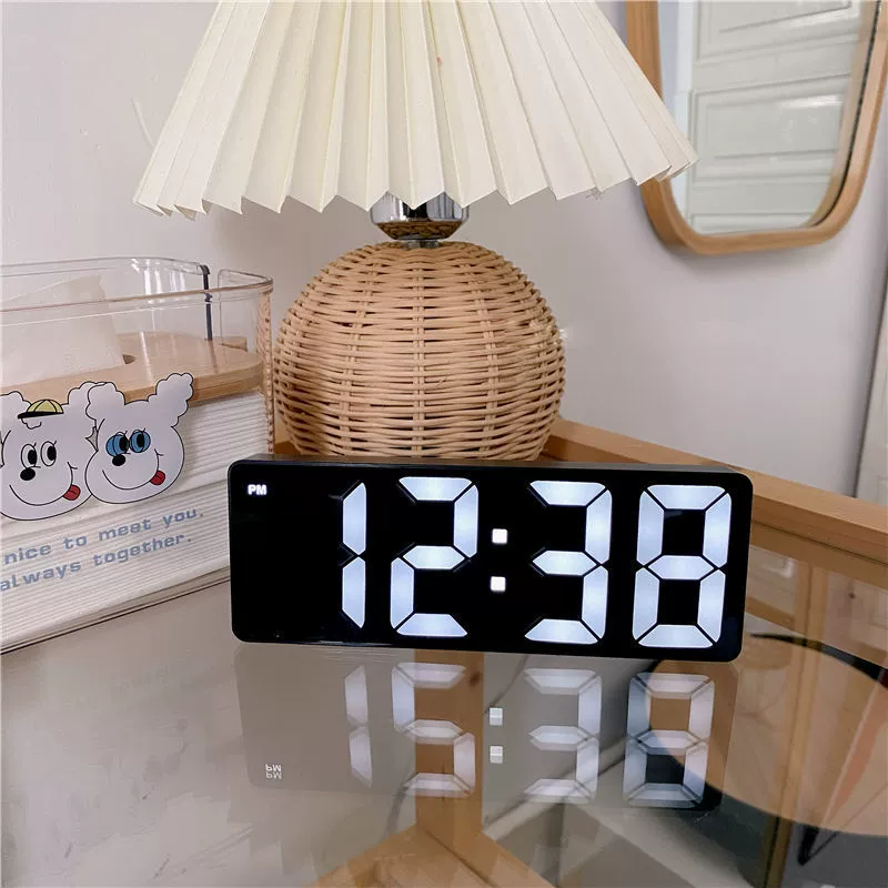 The AuraGlow Mirror Clock - Sleek Style, Easy Life + 50% OFF
