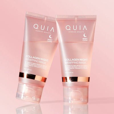 Quia Collagen Wrapping Mask - Wake Up To Glass Skin. + 50% OFF