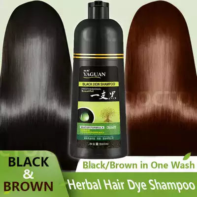 Yaguan Black Dew - Reclaim Your Youthful Hair Color, Naturally.