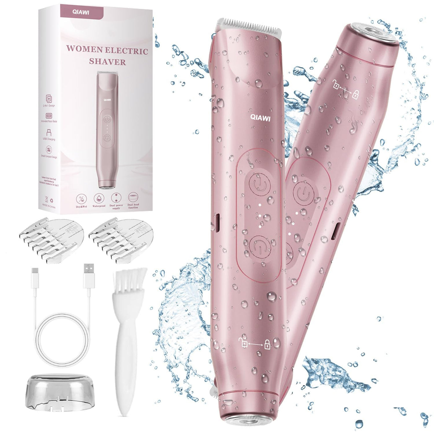 The 2-in-1 Precision Shaver - A Flawless Shave, No Irritation - 50% OFF