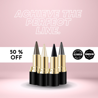 VelvetGlide Eyeliner - The Perfect Line, No Skills Needed - 50% OFF