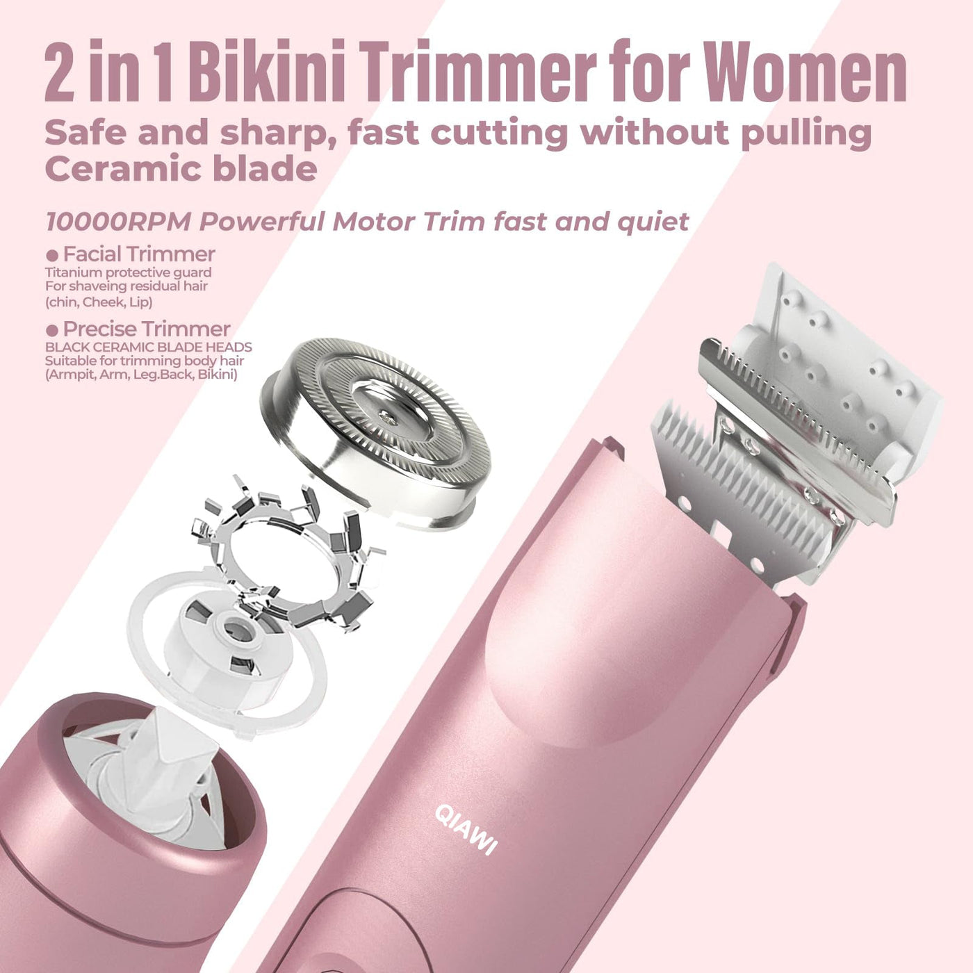 The 2-in-1 Precision Shaver - A Flawless Shave, No Irritation - 50% OFF