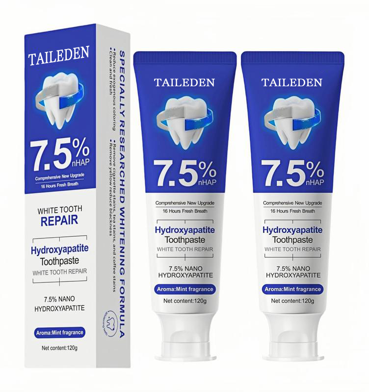 The Hydroxyapatite Toothpaste - Whiten & Repair, Without the Pain + 50% OFF