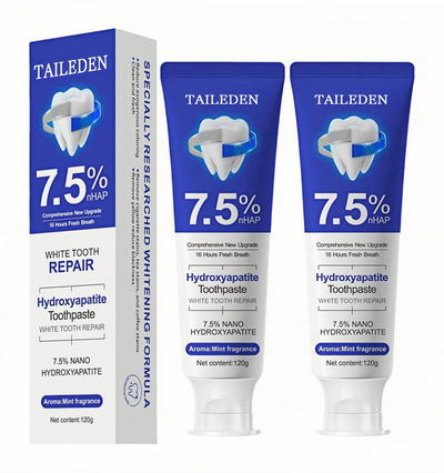The Hydroxyapatite Toothpaste - Whiten & Repair, Without the Pain + 50% OFF
