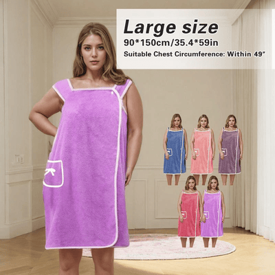 The ComfortWrap - Secure, Hands-Free Luxury After Every Shower - 50% OFF