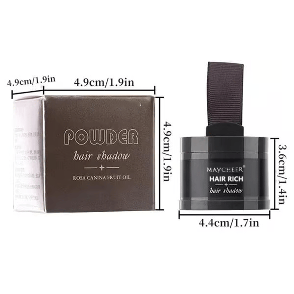 RootEase Touch-Up Powder - Water-Resistant Hairline & Root Concealer - 50% OFF