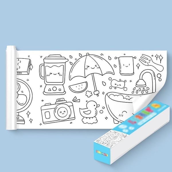 The WonderWall Drawing Roll - Screen-Free Fun, Mess-Free Walls + 50% OFF