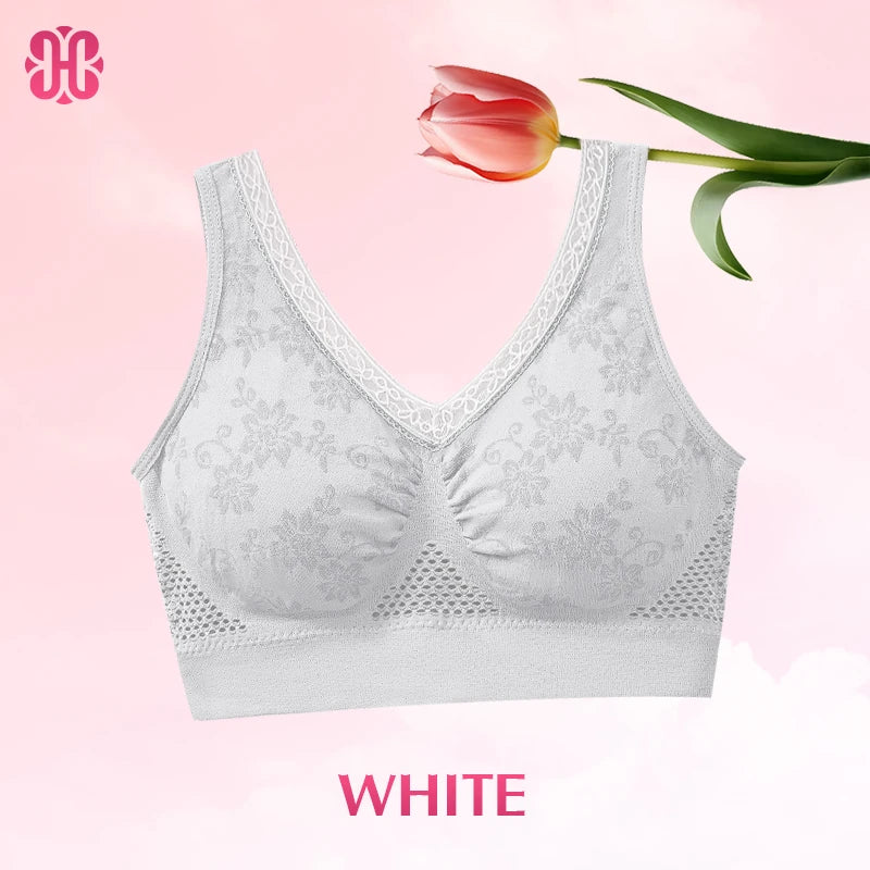 AuraForm Cotton Lift Bra – Natural Comfort, Effortless Support