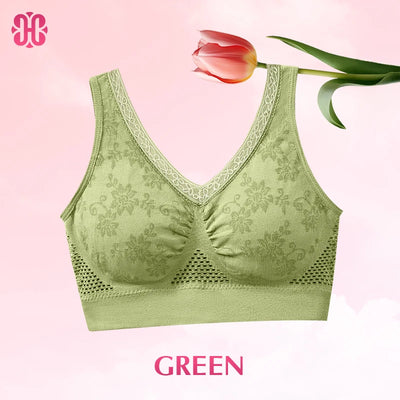 AuraForm Cotton Lift Bra – Natural Comfort, Effortless Support - 1+1 FREE