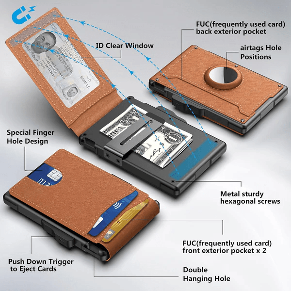 The Future Wallet - The Smartest Way to Carry Your Cash & Cards + 50% OFF