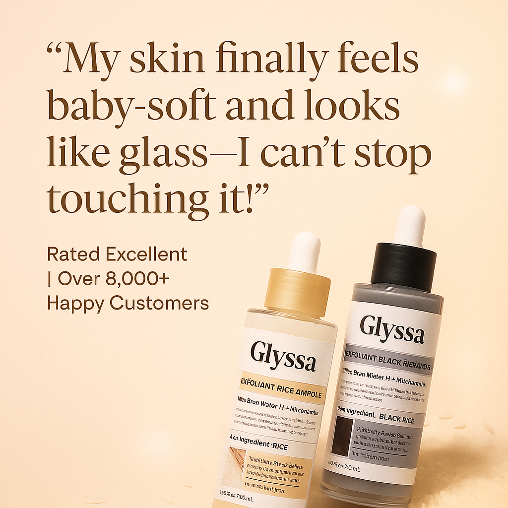 The Glyssa Rice Peel Duo - Your At-Home Glass Skin Facial + 50% OFF