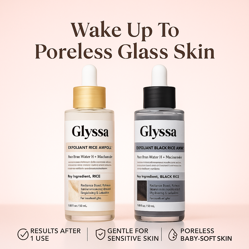 The Glyssa Rice Peel Duo - Your At-Home Glass Skin Facial + 50% OFF